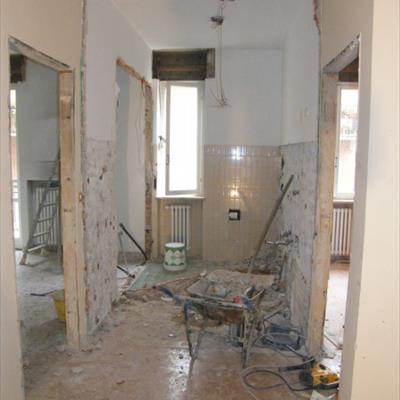 Ristrutturazione dell'appartamento in condominio e della singola unità immobiliare autonoma - demolizioni 